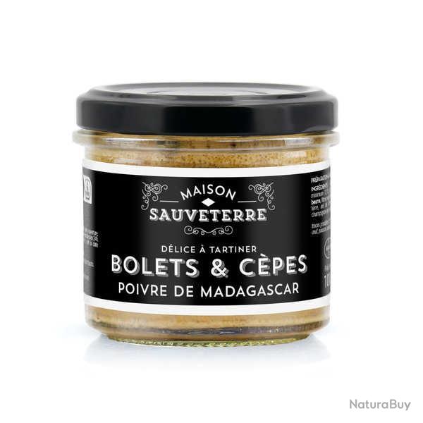 Bolets et c�pes au poivre de Madagascar � tartiner - Pot de 100g