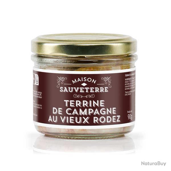 Terrine de campagne au Vieux Rodez - Pot de 90g