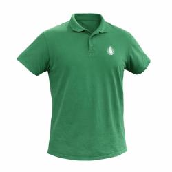 Polo brod&eacute; manches courtes vert Zimmer