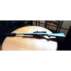 MAUSER M 25 308 WIN AVEC REDUCTEUR SON ET LUNETTE BATTUE OU APPROCHE