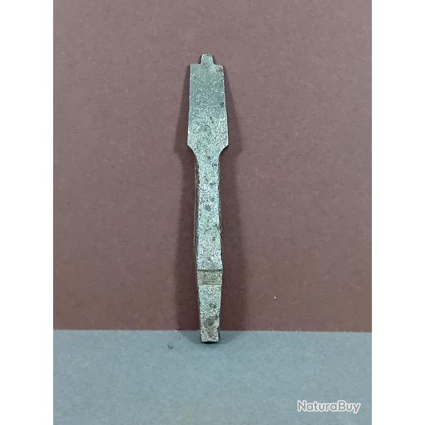 Ancien embout / lame de tournevis plat 12mm retaill� - Outil de menuisier vintage