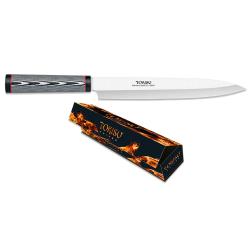 Couteau cuisine yanagiba noir lame de 22.80 cm &laquo; TOKISU &raquo;