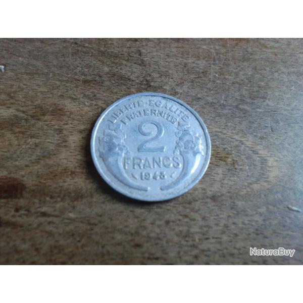 monnaie 2 francs morlon 1948