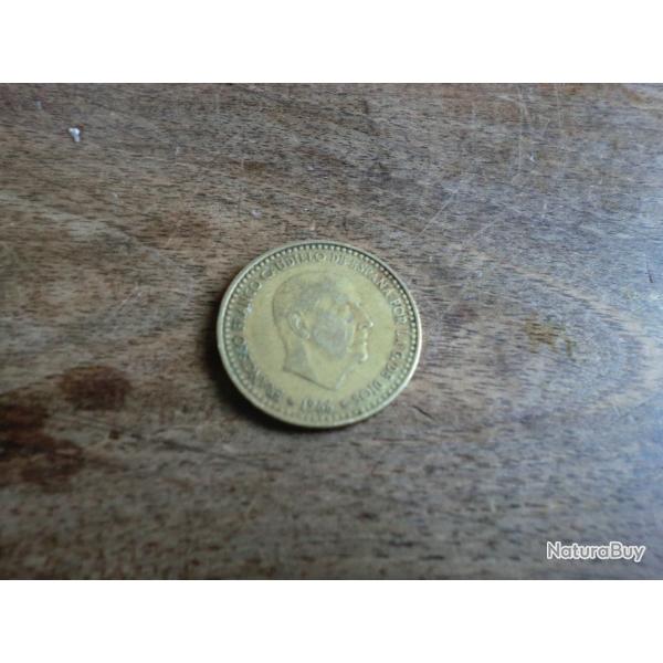 monnaie unas peseta 1966