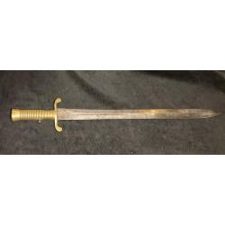 Ba&iuml;onnette Russe pour fusil de Cavalerie Littich, , mod&egrave;le de 1848 pour la RUSSIE.