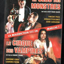 le club des monstres et le cirque des vampires  dvd horreur s&eacute;rie b