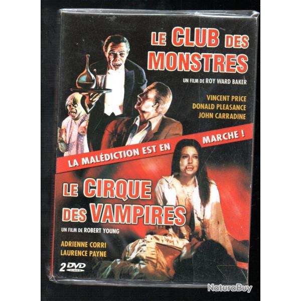 le club des monstres et le cirque des vampires  dvd horreur s�rie b
