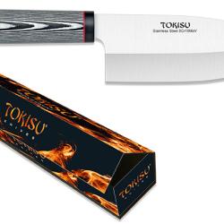 Couteau cuisine deba noir lame de 16.00 cm &laquo; TOKISU &raquo;