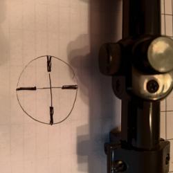 Lunette Umarex 4x15 tube 19mm avec montage Pour air comprim&eacute; ou 22lr