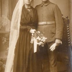 CPA -Photo -couple Soldats Allemand -N&deg;7283