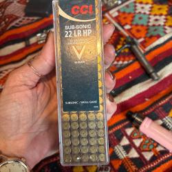 Munitions22 long rifle bo&icirc;te 22lr hm