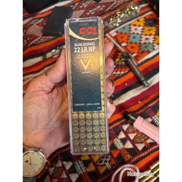 Munitions22 long rifle bo�te 22lr hm 2 boites