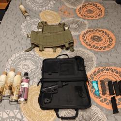 Pack Airsoft Complet Action Army AAP-01 + &Eacute;quipement & Accessoires