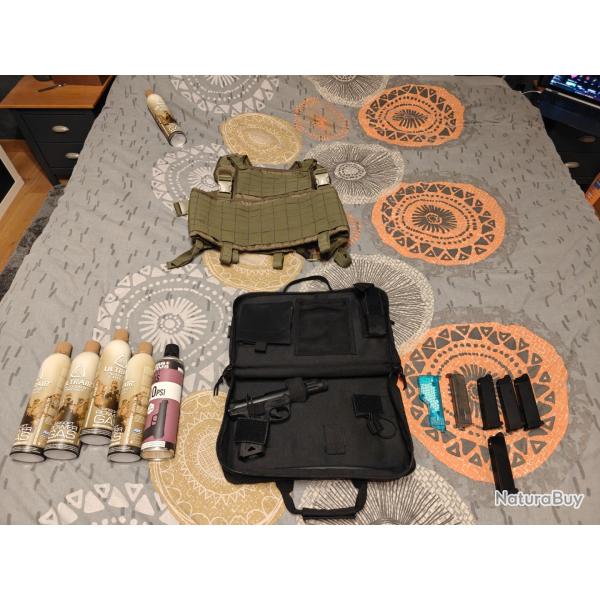 Pack Airsoft Complet Action Army AAP-01 + �quipement & Accessoires