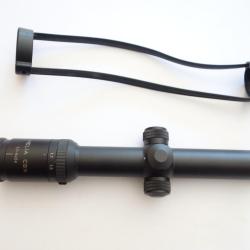 LUNETTE KAHLES CSX 1.1-4X24LS Abs.DOT AVEC POINT ROUGE LUMINEUX DIAMETRE 30MM