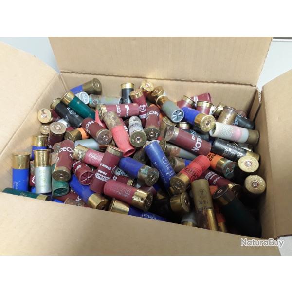 Lot 7kg de cartouches vrac cal.12