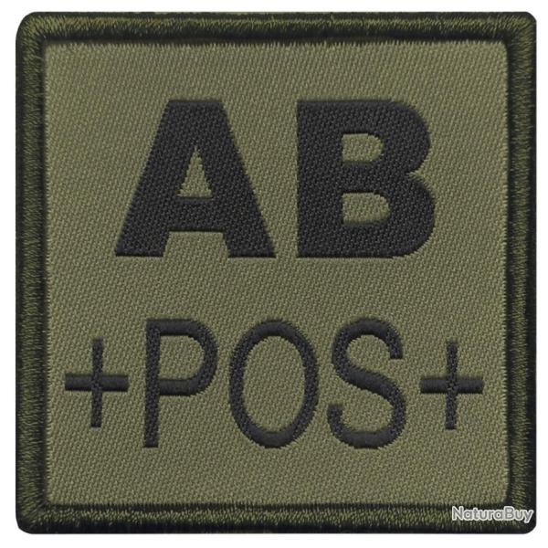 Patch Groupe sanguin - Tissu OD AB Positif