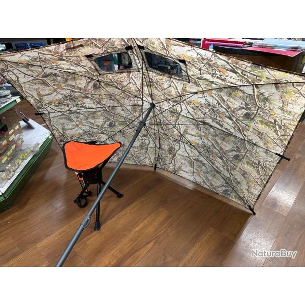 Pack aff�t parapluie + si�ge tr�pied rotatif