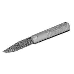 Couteau Pliant Boker BRLW Meteorite Damast