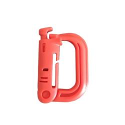 Mousqueton tactique Grimlock Rouge x1 - Livraison Gratuite