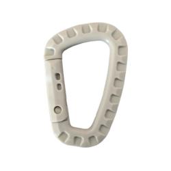 Mousqueton tactique Gris x1