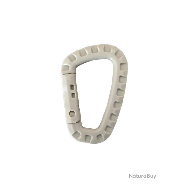 Mousqueton tactique Gris x1