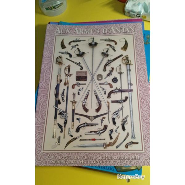 Aux armes d'antan num�ro 60 printemps 2011 catalogue de vente