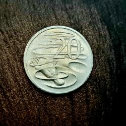 PIECE 20 cents - Elizabeth II 4e effigie ann&eacute;e 2002.