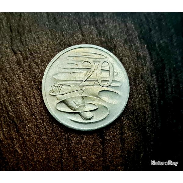 PIECE 20 cents - Elizabeth II 4e effigie ann�e 2002.