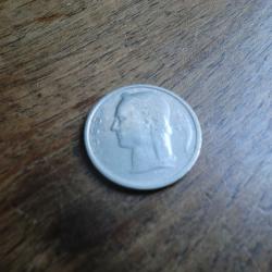monnaie belgique 1 francs 1965