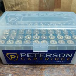 Lot de 49 douilles Peterson cal 6.5 Creedmoor tir&eacute;s 1X