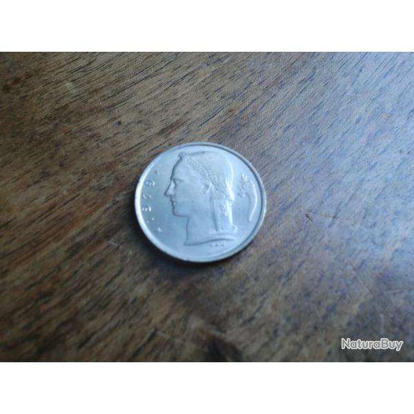 monnaie belgique 1 francs 1979