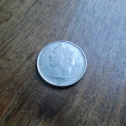 monnaie belgique 1 francs 1972