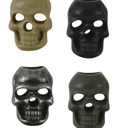 STOP CORDON TETE DE MORT Gris