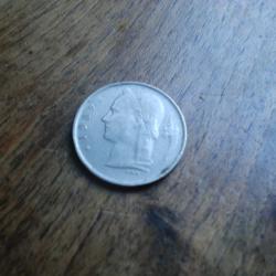 monnaie belgique 1 francs 1967