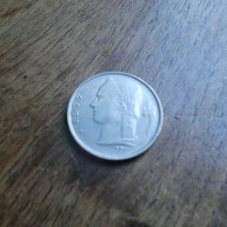 monnaie belgique 1 francs 1977