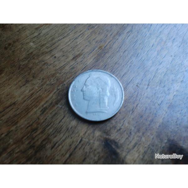 monnaie belgique 1 francs 1950