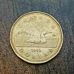 1 dollar - &Eacute;lisabeth II CANADA 1995