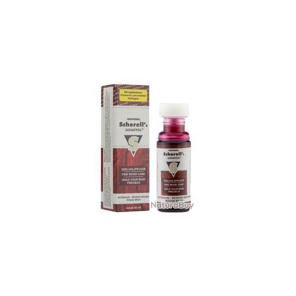 Huile pour bois teinte rouge brun - Schaftol