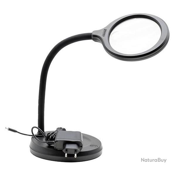 LOUPE SOCLE LED CARSON 2X A 5X