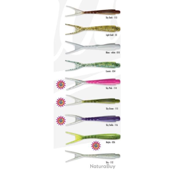 ZAND FINESS 13CM PAR 1 FIRE TIGER PAILLETTE