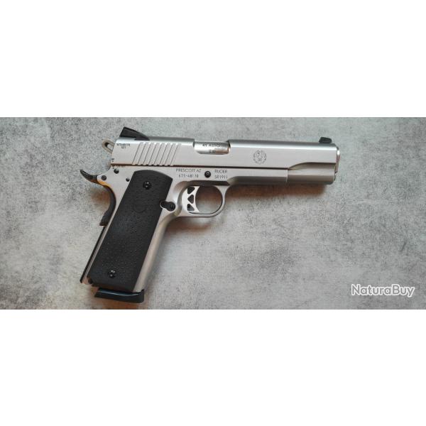 Superbe RUGER SR 1911 45 acp + 5 chargeurs 1� SANS PRIX DE R�SERVE