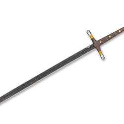 Condor &Eacute;p&eacute;e Smite 60965 - Acier Carbone 1075, Poign&eacute;e Bois de Noyer, Bord Uni