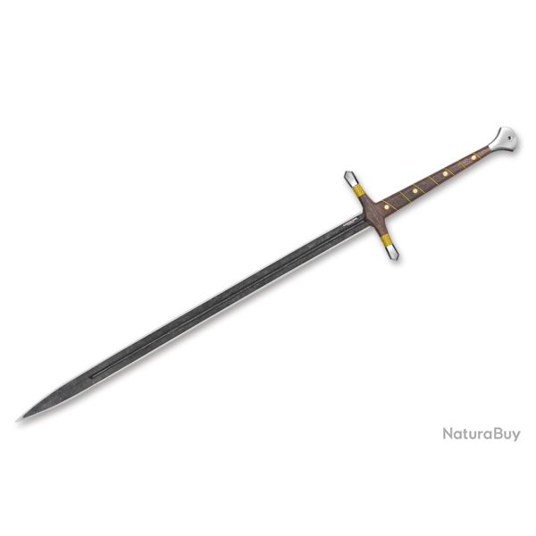 Condor �p�e Smite 60965 - Acier Carbone 1075, Poign�e Bois de Noyer, Bord Uni