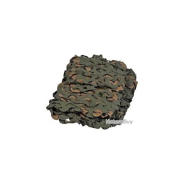 FILET CAMOUFLAGE CAMOSYSTEMS GAMME PREMIUM 3 X 2,4M MARRON/VERT 1� SANS PRIX DE RESERVE