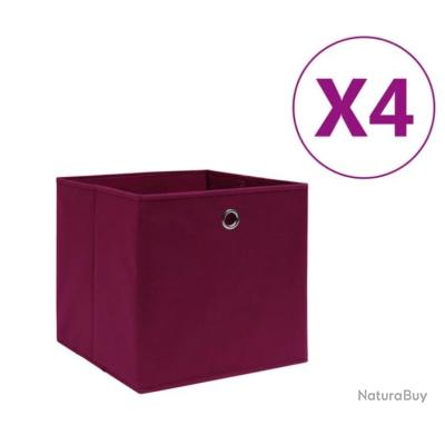 YheenLf 3 Pièces Boite Rangement Vetement, Boîte en Tissu avec