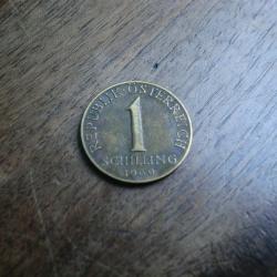 monnaie 1 schilling   1960