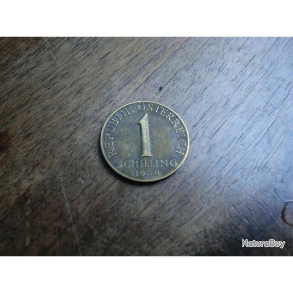 monnaie 1 schilling   1960