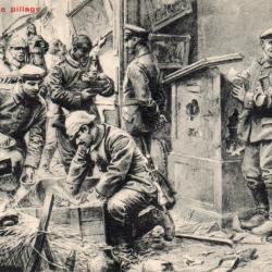 CPA - Le pillage guerre 14/18 -N&deg;6016