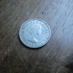monnaie grande bretagne one schilling 1956